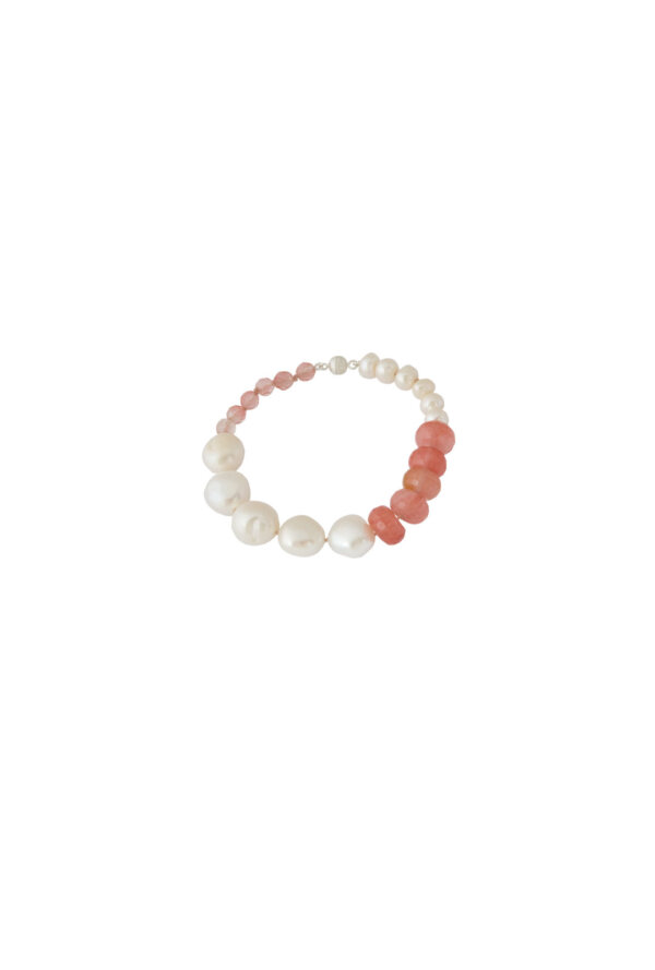 Armband Fruitsalad in Rosarot